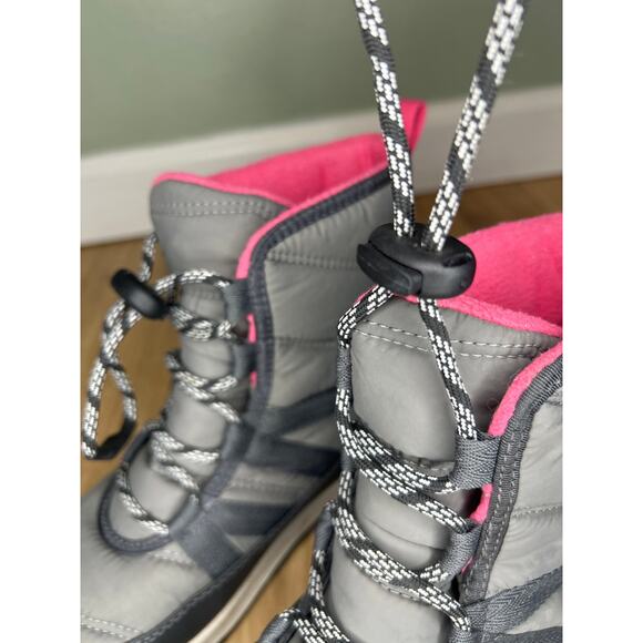 Sorel Kids Boots - Gray and Pink - Picture 8 of 9